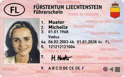 Früherer Führerschein im Kreditkartenformat, ausgestellt vom 01.04.2003 bis 31.03.2019 (vorne)