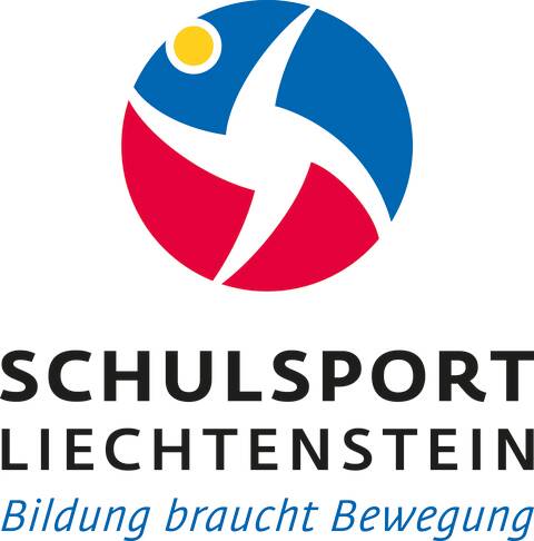 Logo Schulsport Liechtenstein. Bildung braucht Bewegung